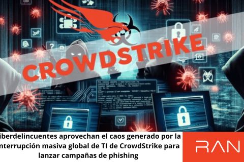 Ciberdelincuentes aprovechan la interrupción masiva global de TI de CrowdStrike para lanzar campañas de phishing